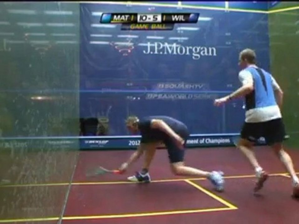 Squash - Matthew siegt in New York