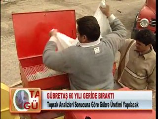 GÜBRETAŞ 60 YILI GERİDE BIRAKTI 27.01.2012