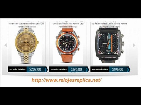 Obtenga aspecto elegante con relojes replicas