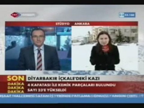 25 Ocak 2012 Burcu Şengül Bektaş TRT Haber Ankara Dikmen Canlı Bağlantı