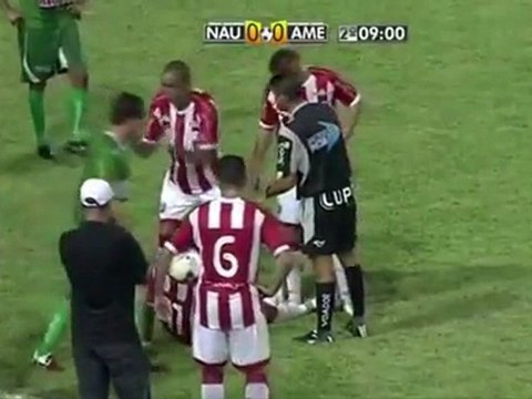 Una entrada asesina que le pudo costar la pierna