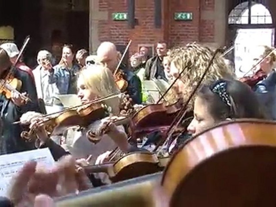 Flashmob à Copenhague - Bolero de Ravel
