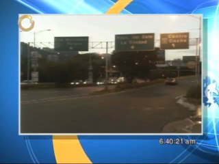 Reporte del tráfico desde la autopista Prados del Este