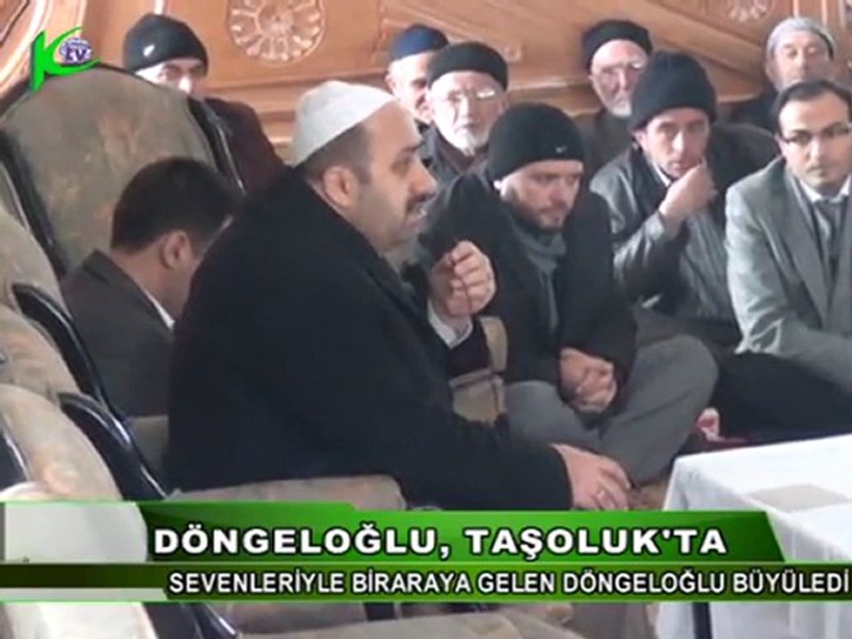 Ömer DÖNGELOĞLU Taşoluk'ta Karahisar TV Haber Video Görüntüleri