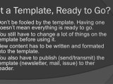 Free Newsletter Templates