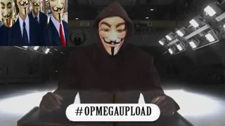 Message d_Anonymous aux Médias #opMegaUpload VOSTFR