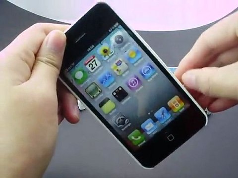 Fresh & Slim iPhone 4S Metal Back Cover Cases Wholesale