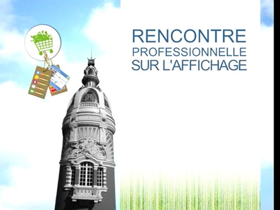 Rencontre professionnelle sur l'affichage environnemental [générique]