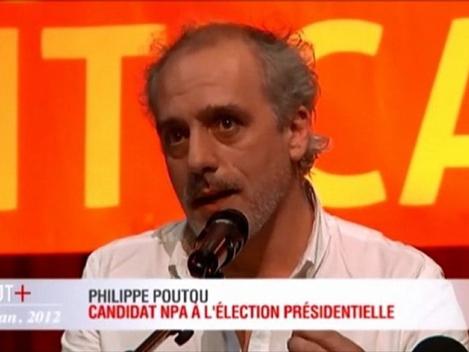 Philippe POUTOU dans Dimanche+ le 22 janvier 2012