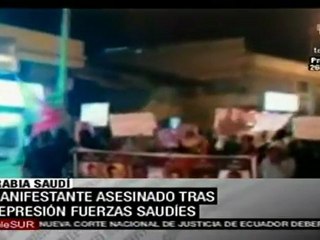 Protestas contra monarquía en Arabia Saudita, un muerto