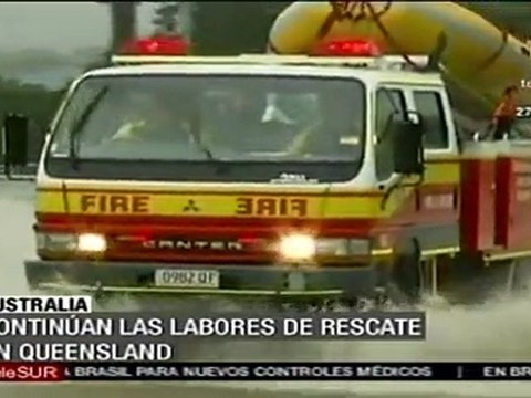 Cientos de personas atrapadas por inundaciones en Australia