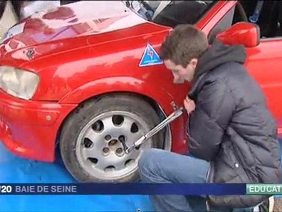 une écurie de course au lycée Lavoisier du Havre