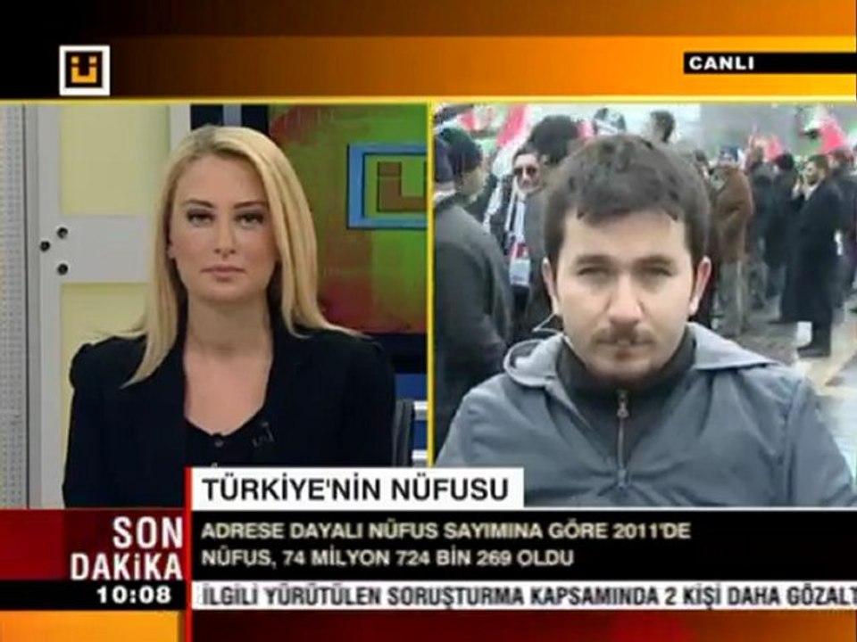 27 Ocak 2012 Musa ALCAN Kayseri israili protesto eden gençler için duruşma anı