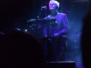 JOHN FOXX AND THE MATHS  "No-One Driving" Troxy, London, 2011.