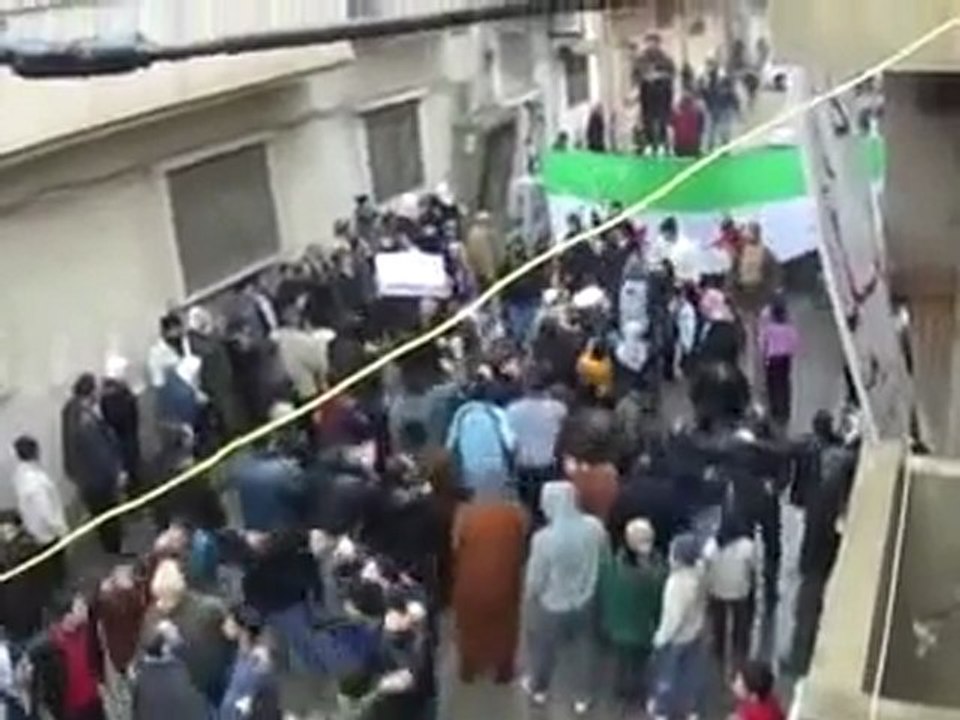 فري برس   حمص باب تدمر جمعة حق الدفاع عن النفس يالله ما إلنا غيرك ينصرنا 27 1 2012