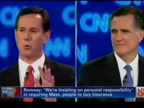 Mitt Romney to Rick Santorum on Obamacare “It’s Not Worth Getting Angry About”