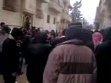 فري برس   حماة   حي طريق حلب   مظاهرة جمعة الدفاع عن النفس 27 01 2012