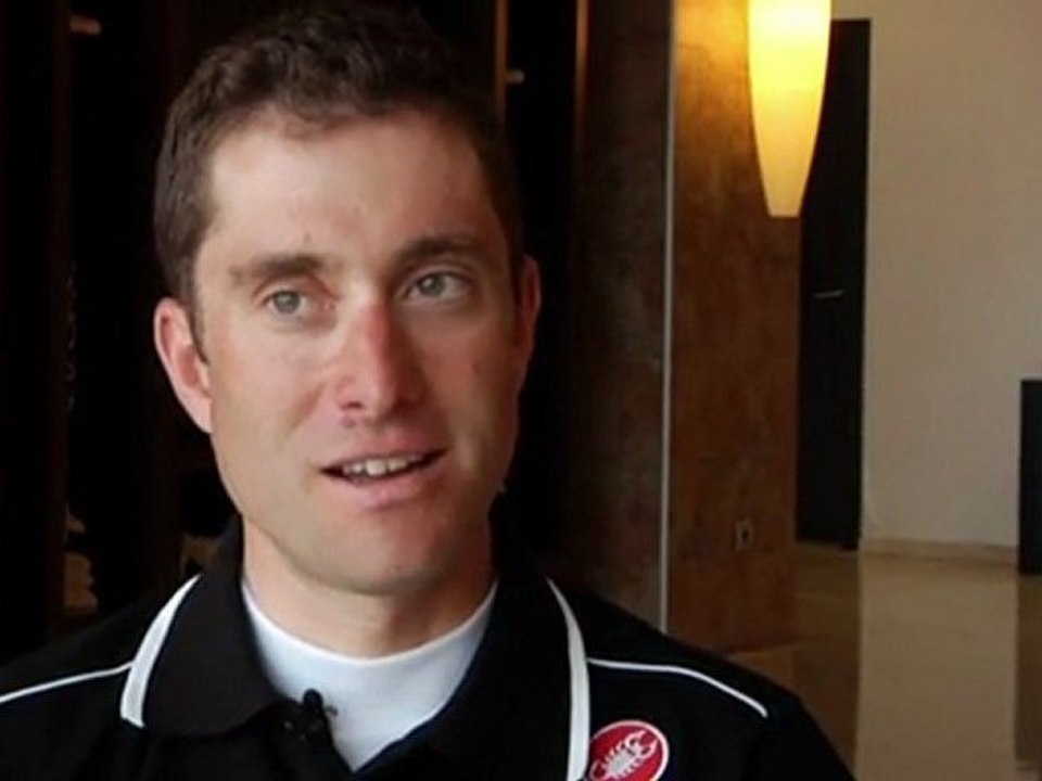 Christian Vande Velde at Garmin-Barracuda January 2012 traning camp - Part 1