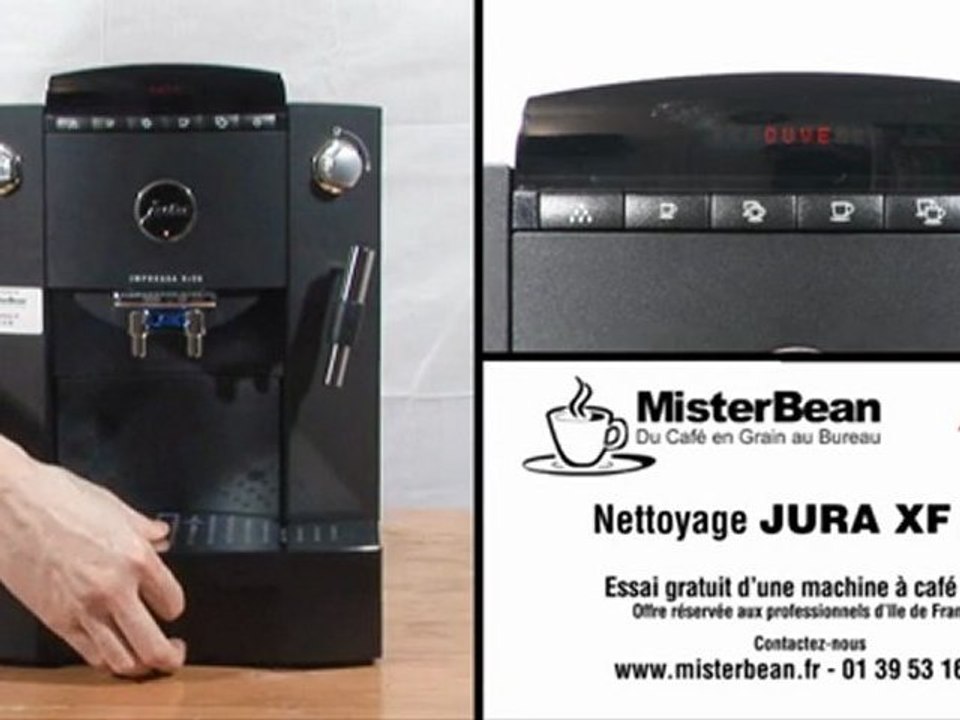 Jura XF50 Nettoyage - Location machine à café