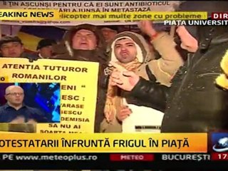 Romania,14-days Protest - 27.Ian.2012(1)