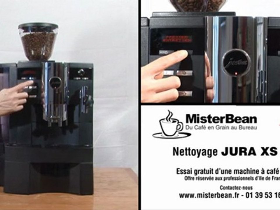 Jura XS90 Nettoyage - Location machine à café