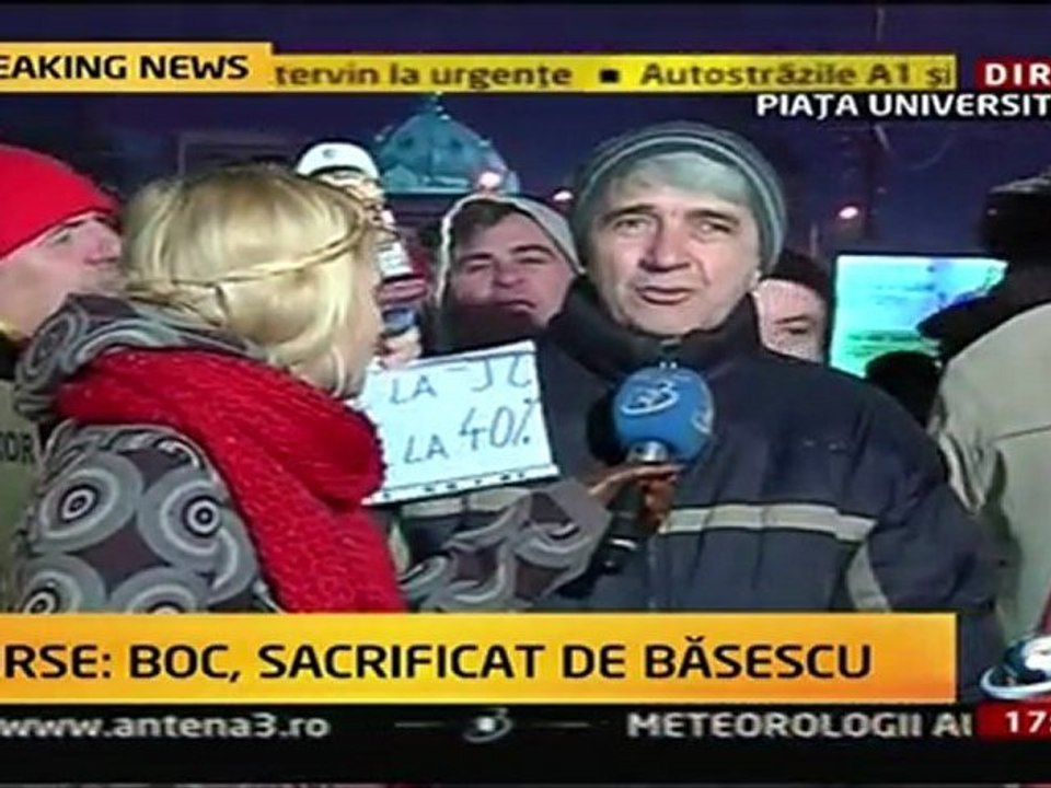 Romania,14-days Protest - 27.Ian.2012(2)