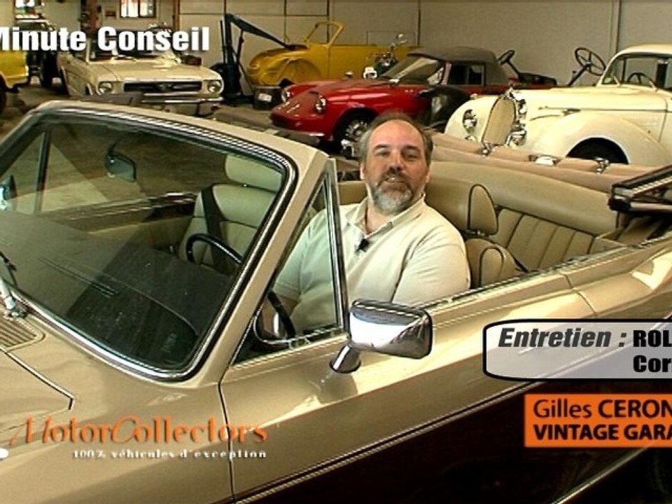 La Minute Conseil Entretien - Rolls Royce Corniche