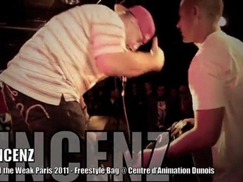 VINCENZ, Freestyle Bag@ EOW Paris oct. 2011