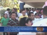Trabajadores de hospital en Maracaibo exigen reenganche de enfermeras despedidas