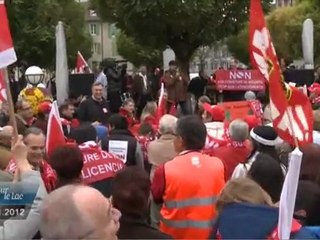 Vues sur le Lac du 27 janvier 2012