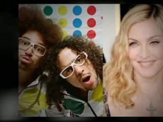 2012 Super Bowl Halftime Show Madonna lmfao LMFAO