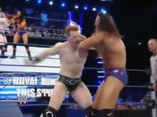 Drew McIntyre vs Sheamus 1-27-12