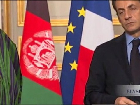 Déclaration conjointe de N. Sarkozy et H. Karzai