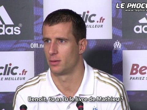 Cheyrou et DD sur le livre de Valbuena