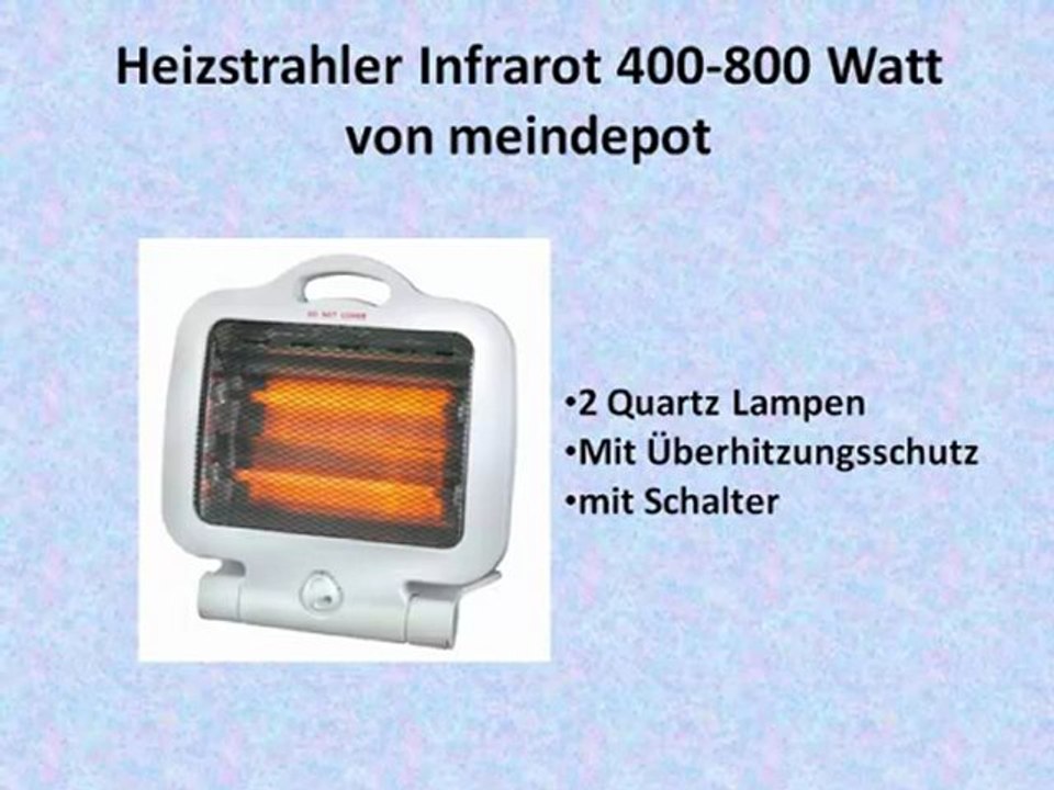 TOP 10 infrarot heizstrahler zu kaufen - video Dailymotion