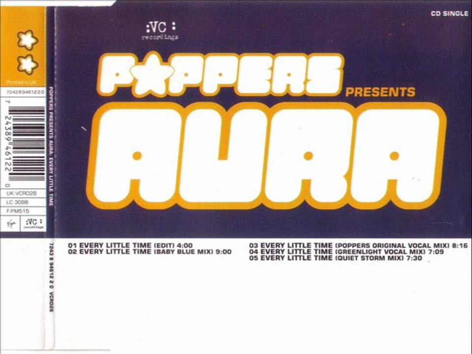 POPPERS feat. AURA - Every little time (POPPERS original vocal mix)