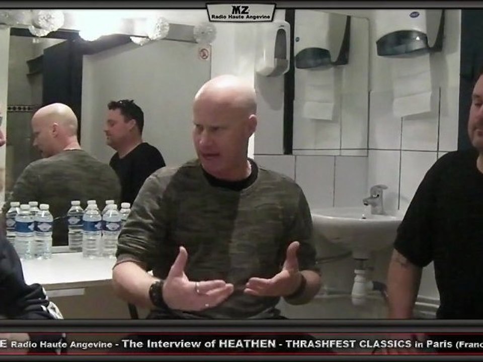 MetalZoneRHA - The HEATHEN Interview - THRASHFEST CLASSICS in Paris