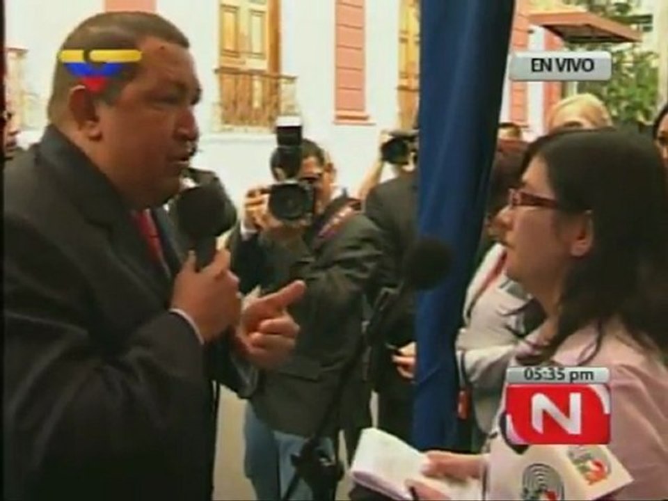 Chávez contesta comentario de Obama