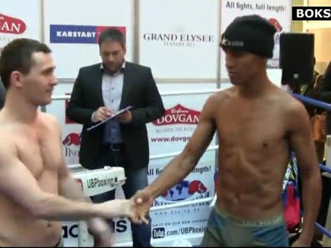 Daniel Urbański, Firat Arslat, Witalij Tajbert i inni: Ważenie przed galą w Hamburgu (27.01.2012)