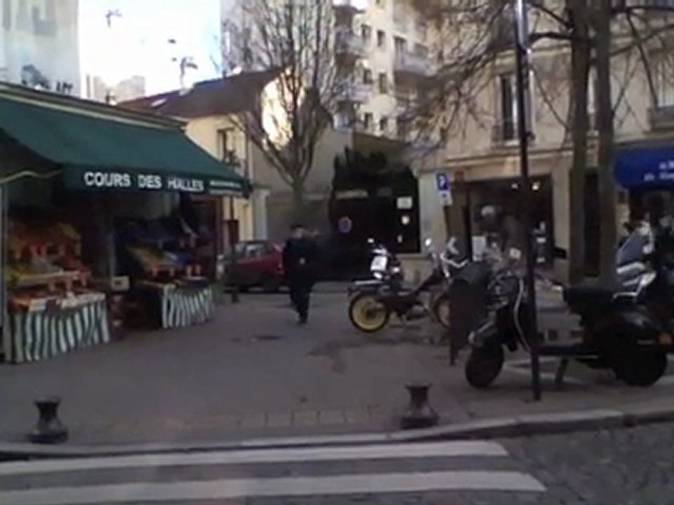 Carte postale vidéo - de la butte aux cailles - 27 janvier 2012