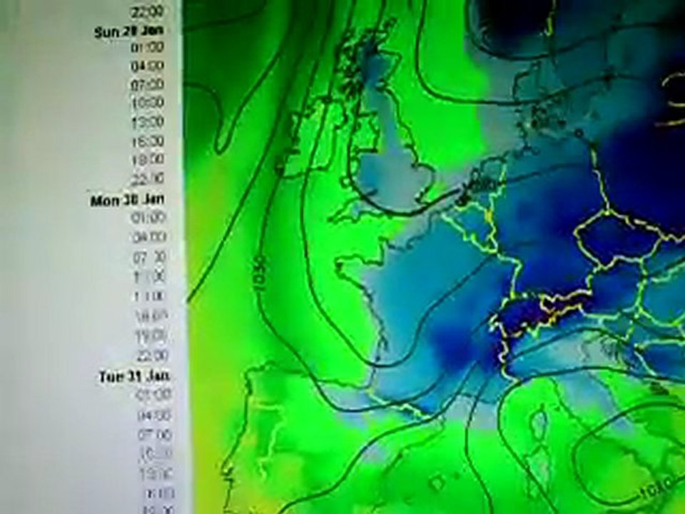 Météo du samedi 28 janvier 2012 de Gigi