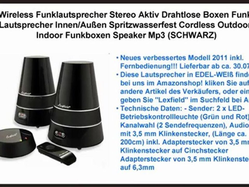 TOP 10 Funklautsprecher zu kaufen
