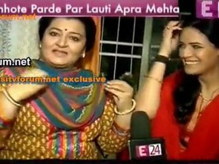 Chote Parde Par Lauti Apra Mehta !
