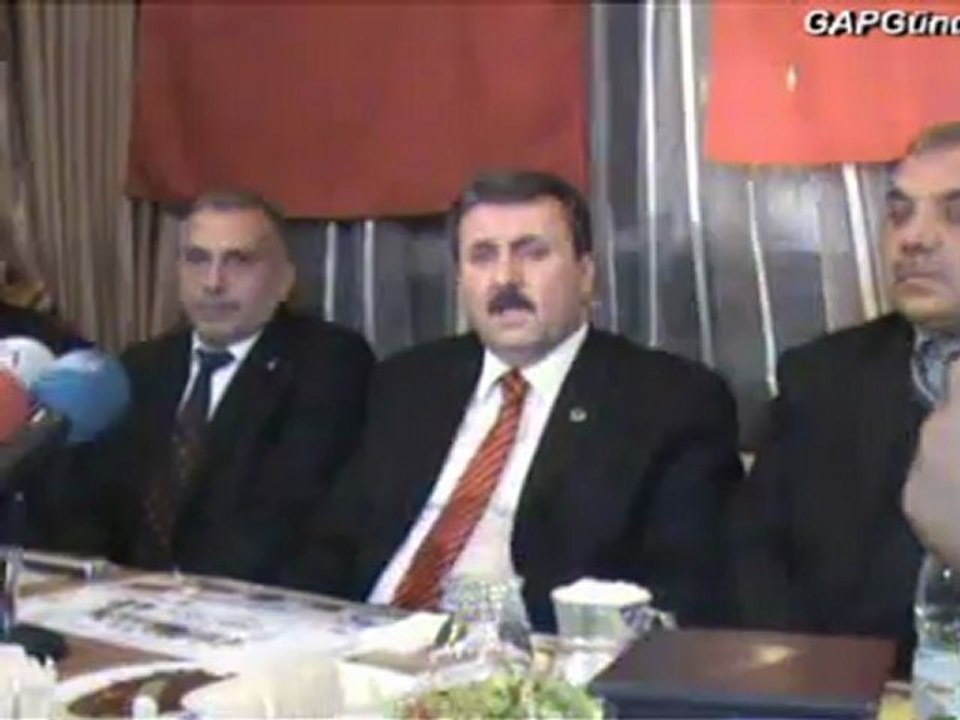 BBP GENEL BAŞKANI URFA'DA