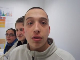 interview des lycéens du lycée henri brulle de libourne dans le cadre de la journée de la presse