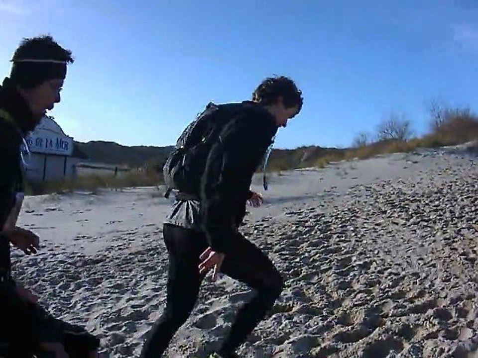 Trail D2B 2012 départ du ravitaillement