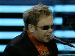 Christina Aguilera and Elton John