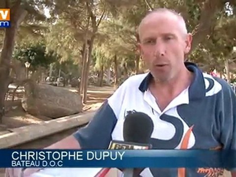 Préparatifs de la traversée de l’Atlantique à la rame