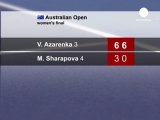 Victoire de Victoria Azarenka à l'Open d'Autralie