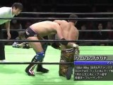 01. Yoshinobu Kanemaru vs Harlem Bravado - (NOAH 01/22/12)